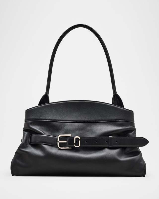 The Satchel Leather Shoulder Bag